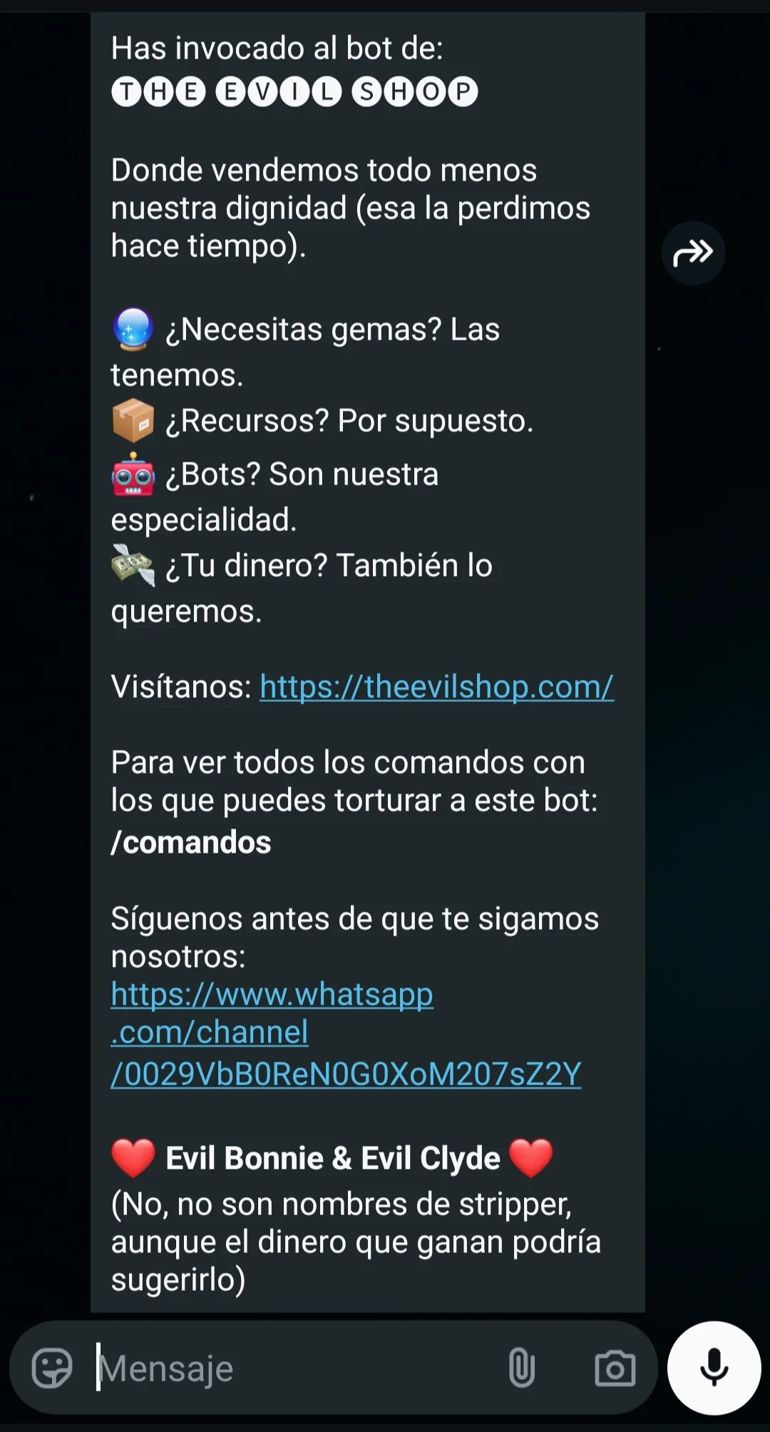 Imagen del Bot de WhatsApp